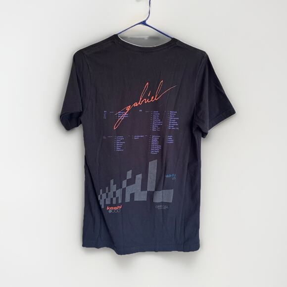 Keshi T Shirt Black Graphic Concert Tour Gabriel Heaven/Hell R&B Double Sided M - Picture 2 of 7